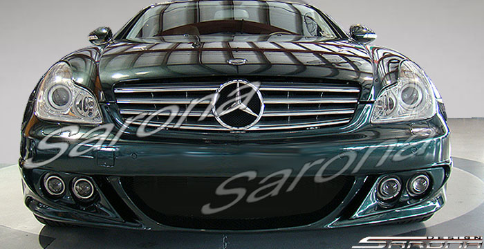 Custom Mercedes CLS  Sedan Front Bumper (2005 - 2011) - $890.00 (Part #MB-112-FB)